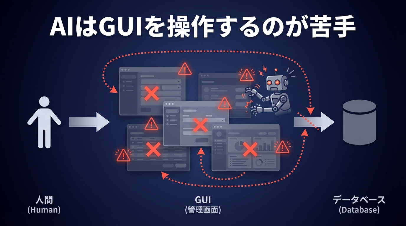 AIはGUIを操作するのが苦手