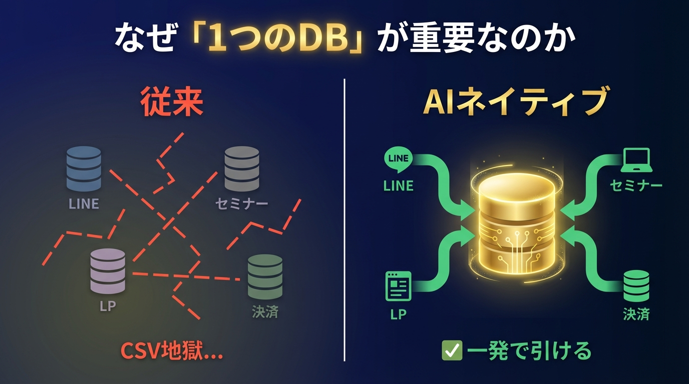 なぜ1つのDBが重要なのか
